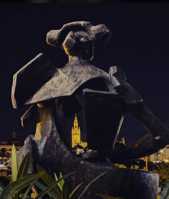 Statue Juan Belmontes in Triana