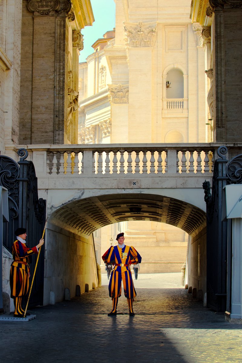 swiss guard in the Vatican state