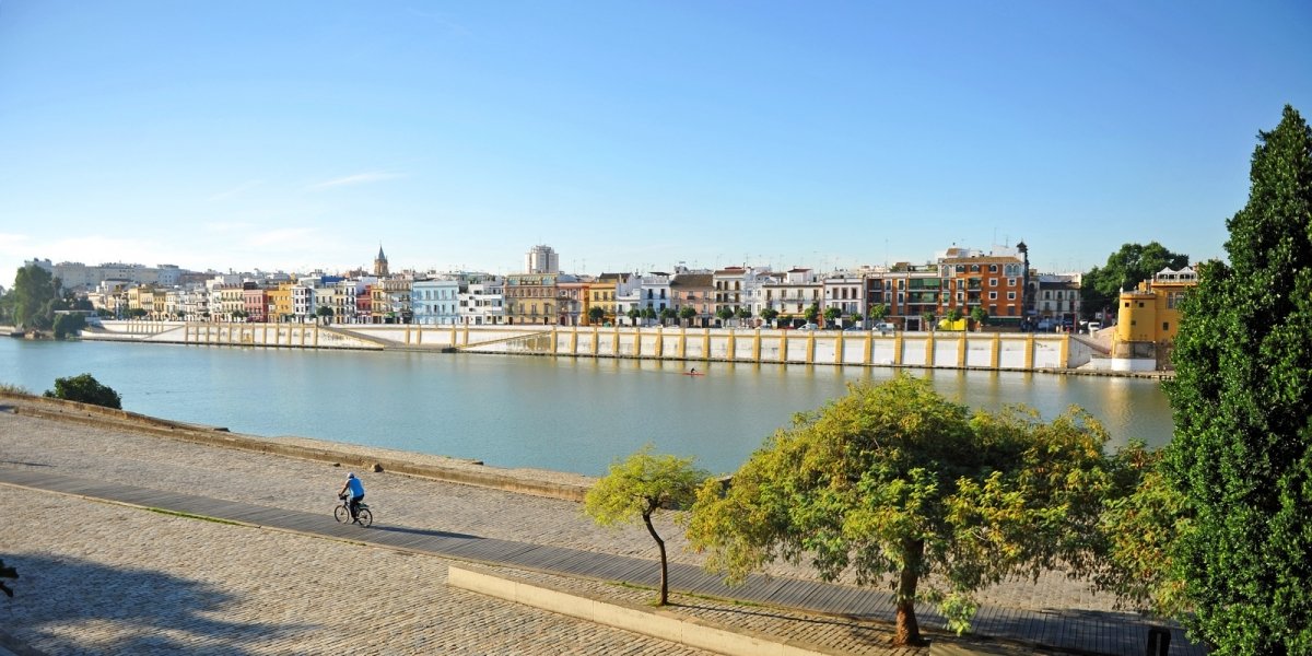 Sevilla auf dem Fahrrad