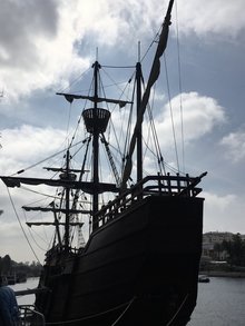 New replica of the Nao Victoria