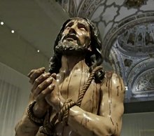 Santo Cristo de la Caridad,1673-1674. Madera tallada y policromada. Iglesia del Hospital de la Santa Caridad, Sevilla.